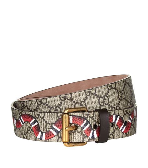 gucci belt kingsnake replica|authentic Gucci belt men.